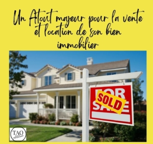 bien immobilier vendu avec le nettoyage énergétique des lieux